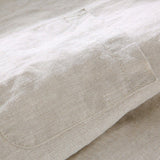 Льняная рубашка с длинными рукавами "Старые деньги"