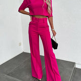 Elegantne Kaheosaline Komplekt – Ajatu Jõud ja Naiselik Siluett