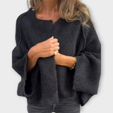 Leili - Elegantne kardigan minimalistliku disainiga