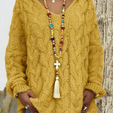 Pehme Kootud Kapuutsiga Kampsun – Mugav ja Nauditav Igapäevastiil