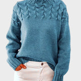 Lyra - Naiste villane kõrge kaelusega sviiter