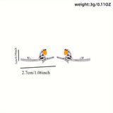 Koomiks Tier Vogel Kõrvarõngad