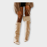 Eliina - Elegantse disainiga kõrged saapad