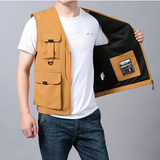 MULTI-POCKET RESPIRANT GILET