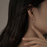 Kuldne Süda Roostevaba Terasest Kõrvarõngad