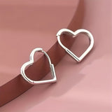 Kuldne Süda Roostevaba Terasest Kõrvarõngad