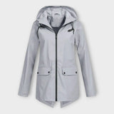 Stiilne veekindel kapuutsiga jope