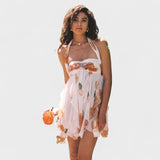 Gabriela - Mini Lilled Kleit