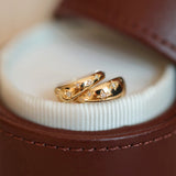 Luksuslikud kuld- ja hõbe kõrvarõngad