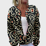 Tiiina - Elegantne mustriga kootud vest