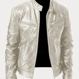 Rasmus Signature-Nahktagi Ajatu Maskuliinse Siluetiga