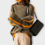 Breseis-Vintage rullkaelusega kampsun