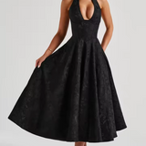 Midi kleit avatud selja ja korsetiga