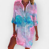 Elegantne kleit ajatu joonega