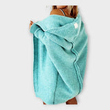 Urve - Kootud kapuutsiga kardigan