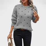 Kertu - Täppidega koonuseline kampsun