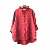 SUVEKERGUS™ Naiste Vabalt Langev Pluus