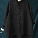 SUVEKERGUS™ Naiste Vabalt Langev Pluus