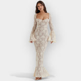 Maxi eriline õhtukleit