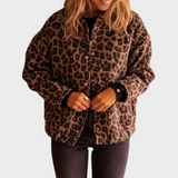 Tiina – Elegantne leopardimustriga jope